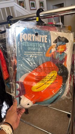 Fortnite Fishstick Pirate Halloween Costume Youth Medium