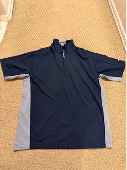 Nike Golf Sphere React Short-Sleeve 1/4 Zip Pullover Polo (Men’s Size Large)
