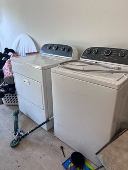 Washer and dryer set