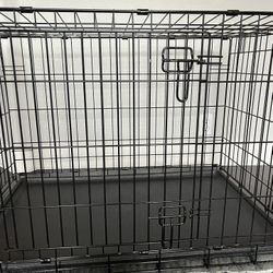 Double Door Dog Crate