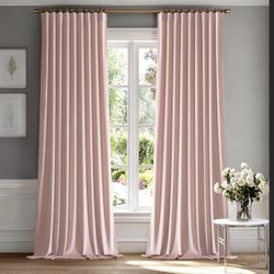 Baby Pink 90 Inch 2 Panels W52xL90 $50