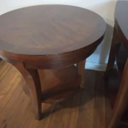 High Quality Round Wood End Table 
