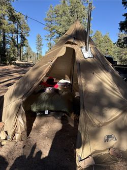 Preself Tipi Hot Tent Xl ~ 4-6 Person