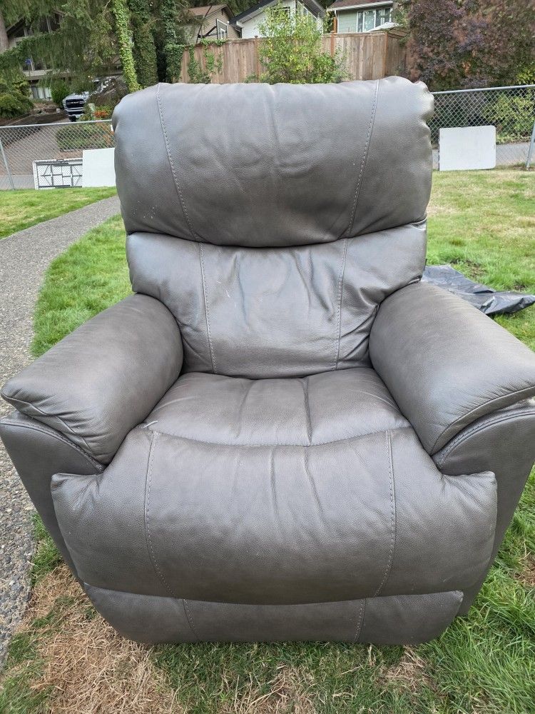 Leather La-z-Boy Recliner