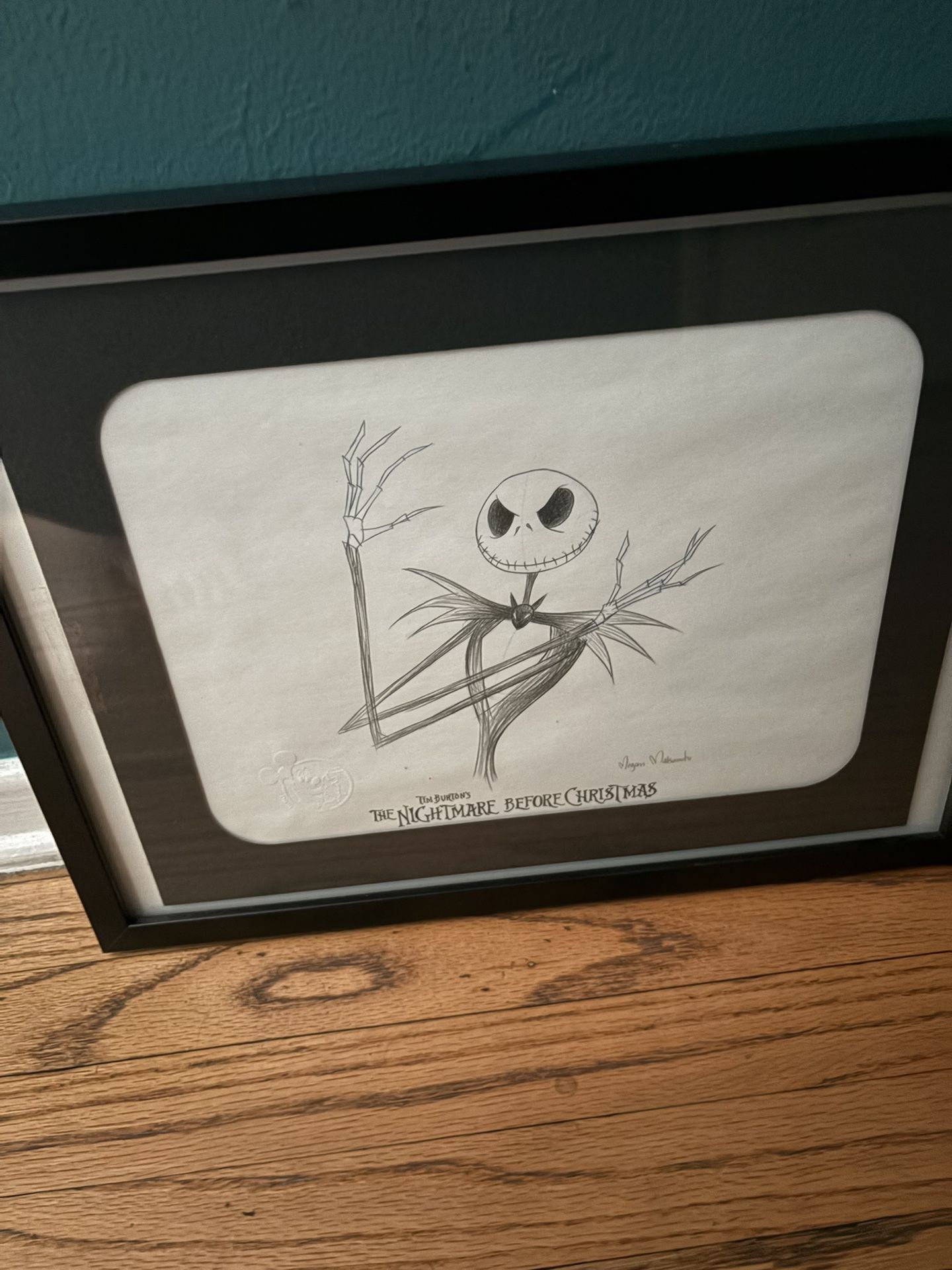 Jack Skellington Pencil Sketch