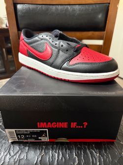 Jordan 1 Low Banned size 12