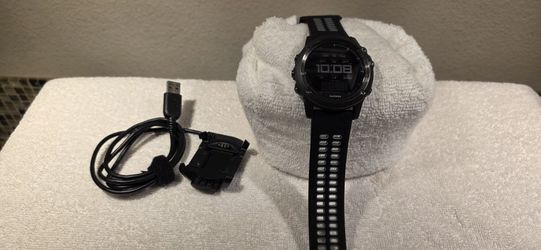 Garmin fēnix 3 HR Sapphire Edition - Multisport GPS Watch w/Charger