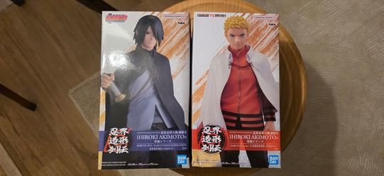 NARUTO 72 series- 72 Ninja World Creation Series - Uzumaki Naruto & Sasuke Anime Figurine