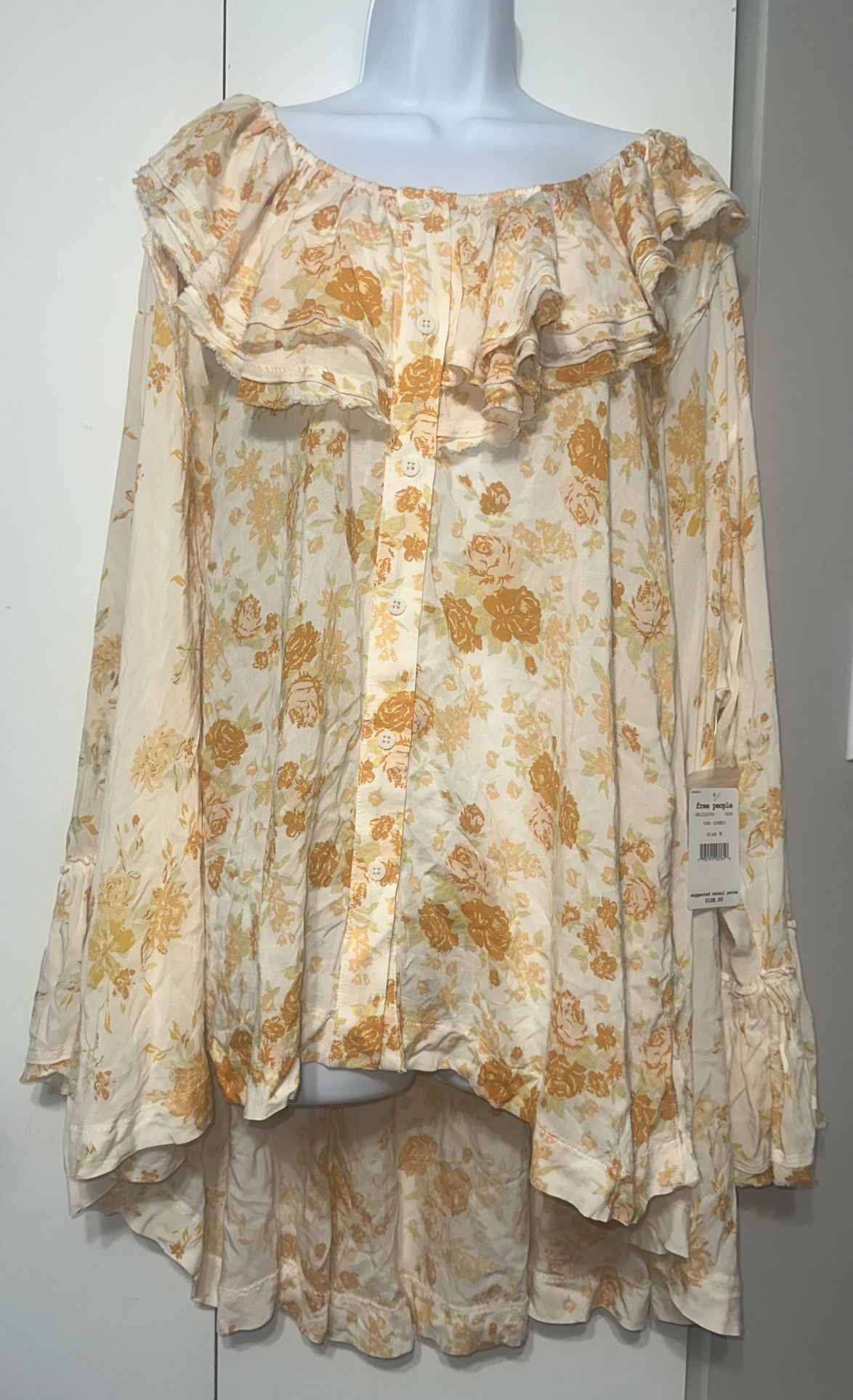 New Free People Shirt Size Medium - www.rajagirimanappuram.com display picture 1