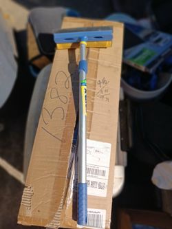 Window Squeegee with Extension Pole