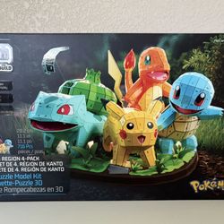 Brand New 4D Build Pokemon 3D Puzzle Model Kit