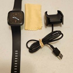 Fitbit Versa 2 Smartwatch Wallet Bluetooth Health Fitness Tracker w/ Charger