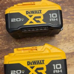 Dewalt 10 AH Batteries