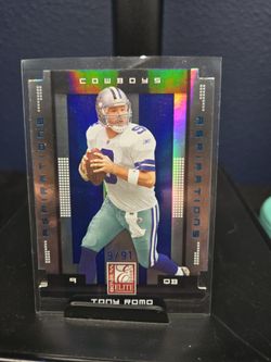 Tony romo die cur insert  /91 Dallas cowboys