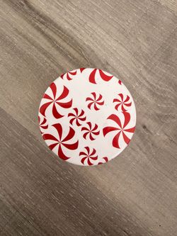 NEW peppermint candle tea light