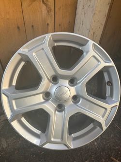 1 Jeep Wrangler JK 17 inch Wheel