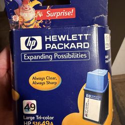 HP ink 49 large tri color