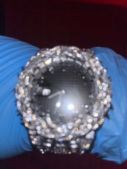 Iced out watch