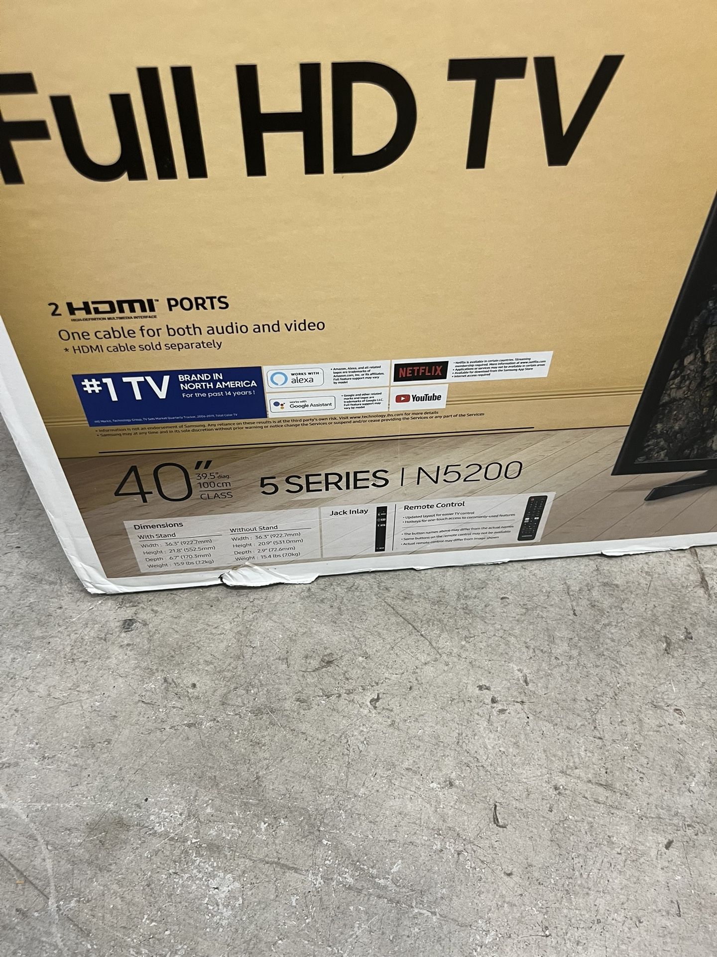 Samsung 40 Inch Smart TV