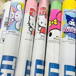 Lot of Hello Kitty Posters Decals Stickers & More 