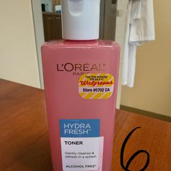 loreal facial toner $6