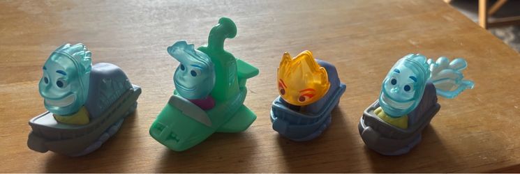 2023 McDonalds Happy Meal Elemental toys