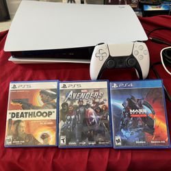 PlayStation 5 with games 370 