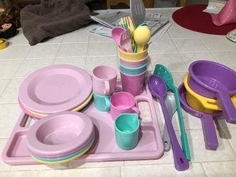 Kids Play Kitchen Set