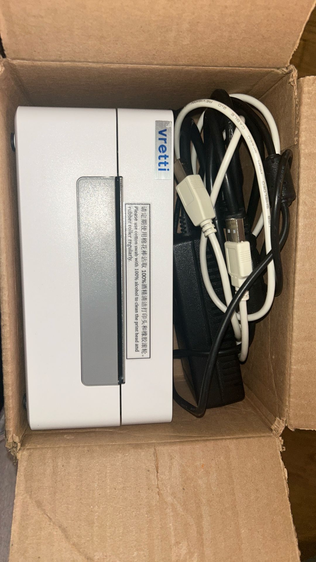 Vretti Thermal Label Printer