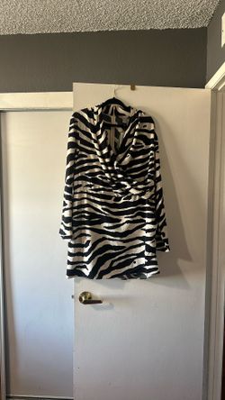 Zebra Print Dress