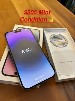Unlocked iPhone 14 Pro Max 256GB