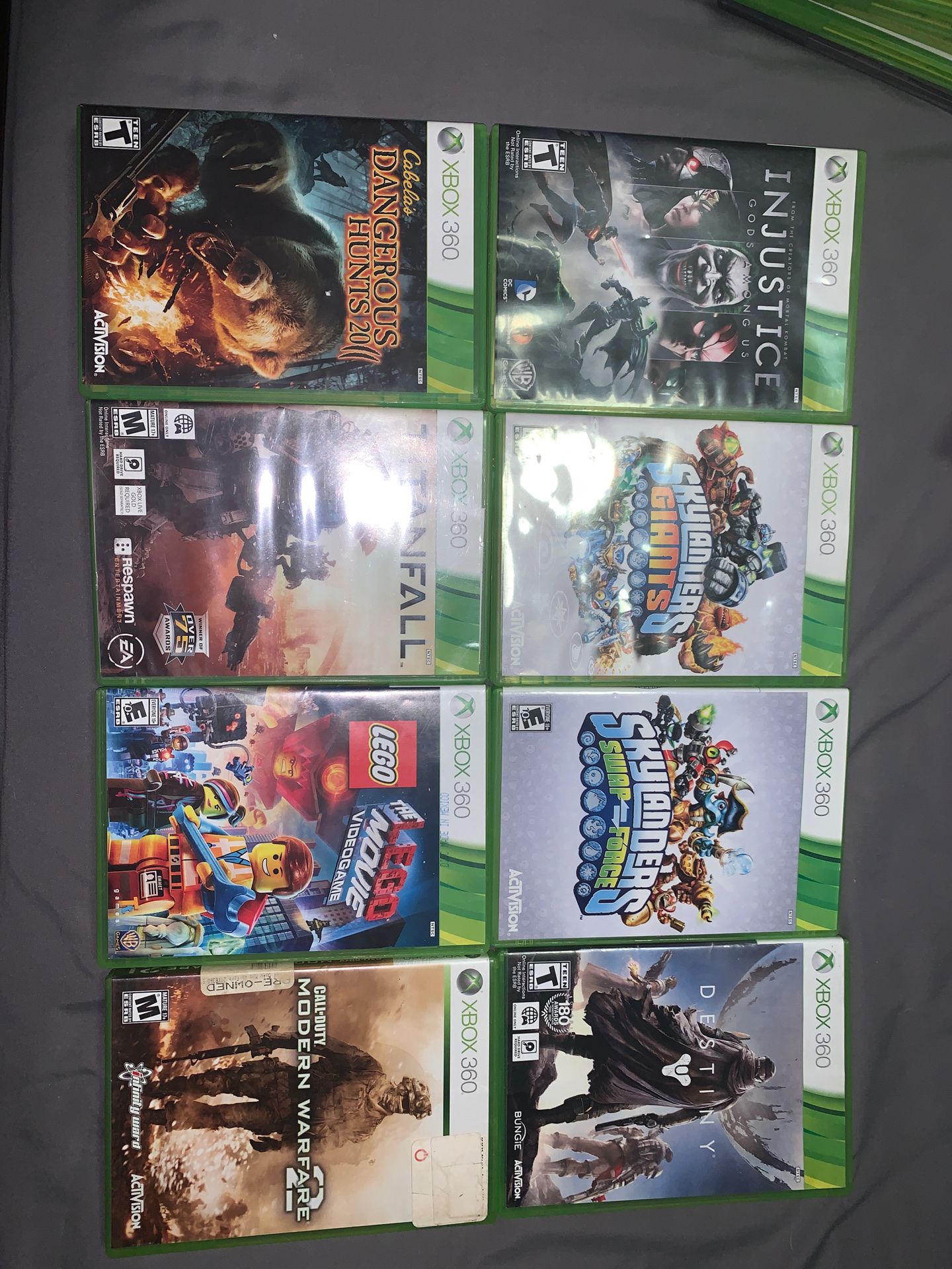 Xbox 360 games lots used