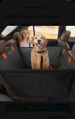 Dog car booster seat - brand new