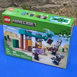 LEGO Minecraft Illager Desert Patrol Set 21267 New Sealed 105 Pieces