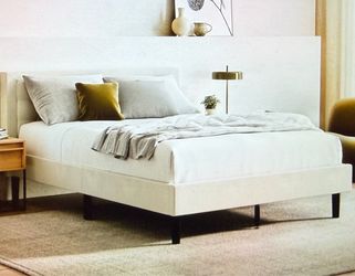 🛏️ Nectar Mornington Upholstered BED FRAME & HEADBOARD (QUEEN) - SALE ~50% Off