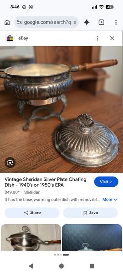 Sheridan Silver Chafing Set