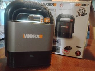 Portable vacuum with battery and charger