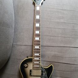Epiphone Custom Les Paul Silverburst 