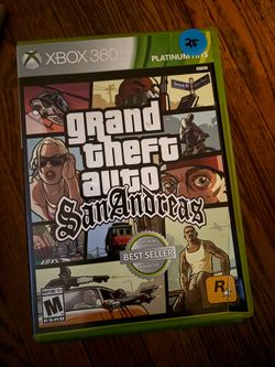 GTA San Andreas Xbox 360 Platinum Hits