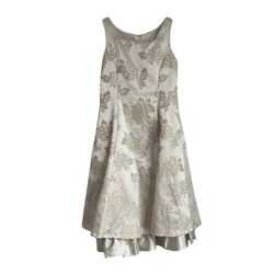 NEW Bonnie Jean Big Girl’s Formal Dress size 7 Gold
