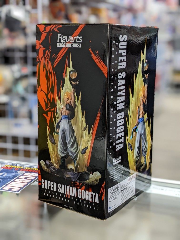 Dragonball Z 2019 SDCC Figuarts Zero Super Saiyan God Super Saiyan Gogeta  -Event Exclusive Color Edition 