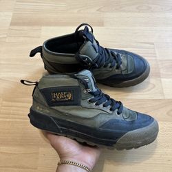 RARE Sz 8.5 - VANS MTE Half Cab GORETEX Cold Elements Hiker Olive Green