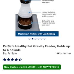 Pet Gravity Feeder
