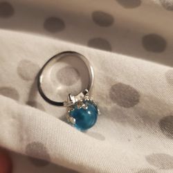 Mermaid Blue Stone Ring