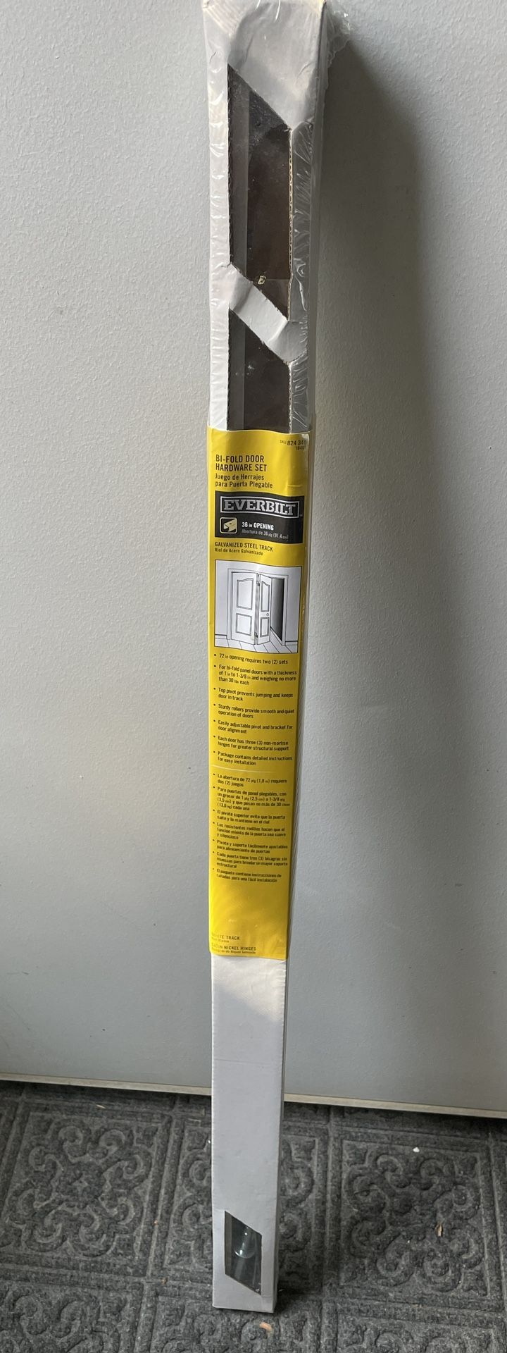 Hardware Set/Bi-Fold Door (1) -EVERBILT -NEW!
