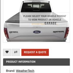 Ford Maverick Bed Cover 