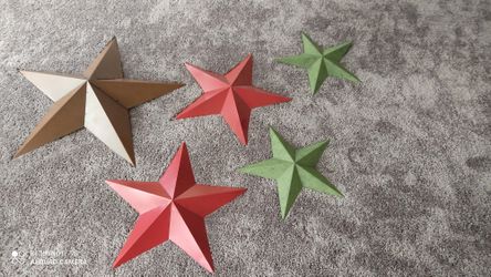 Metal Stars - wall Decor