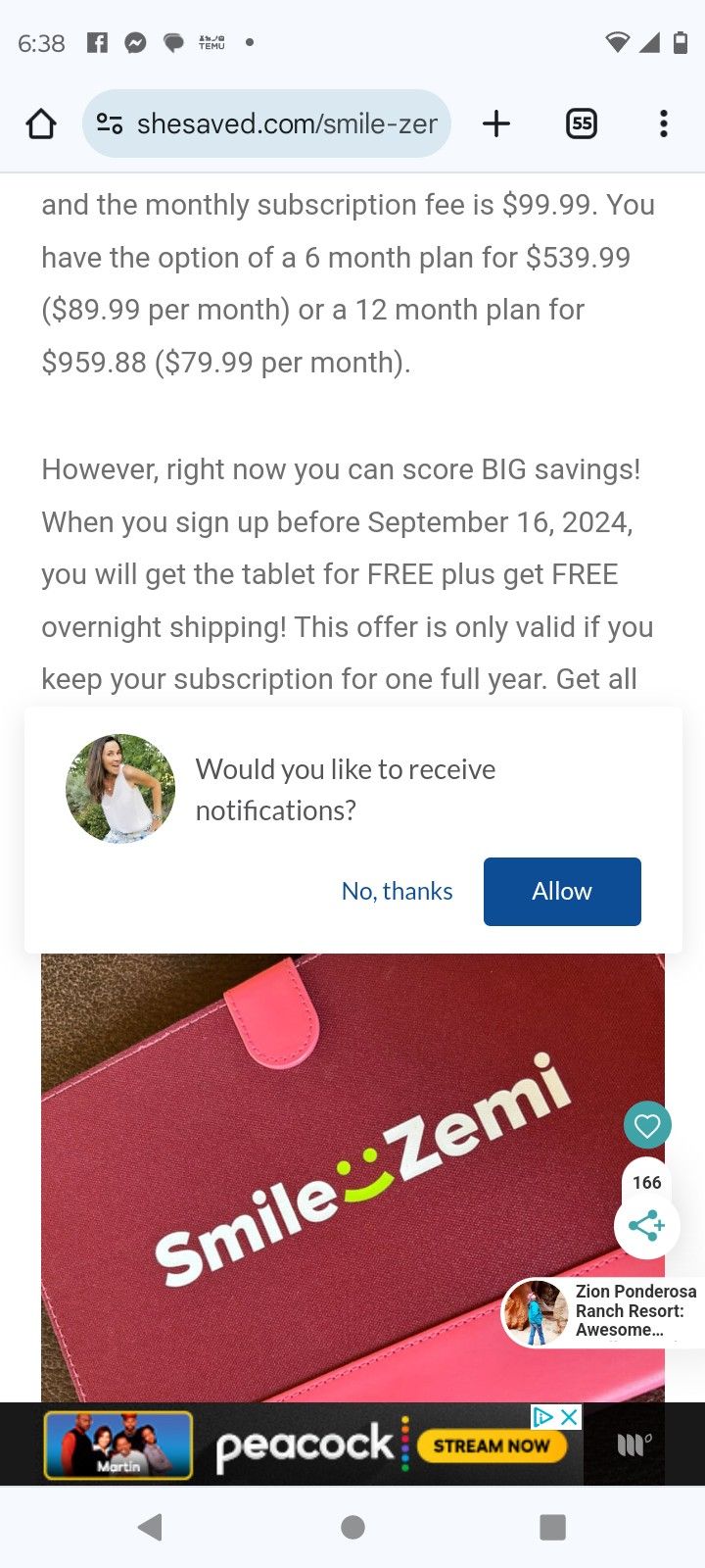 Smile Zemi Tablet For 2nd Grade Girl