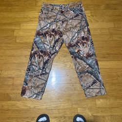 Double Knee Wrangler Camo Pants 