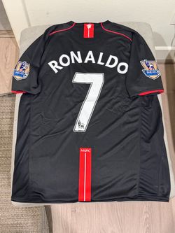Cristiano Ronaldo Manchester United Nike AIG Away Jersey